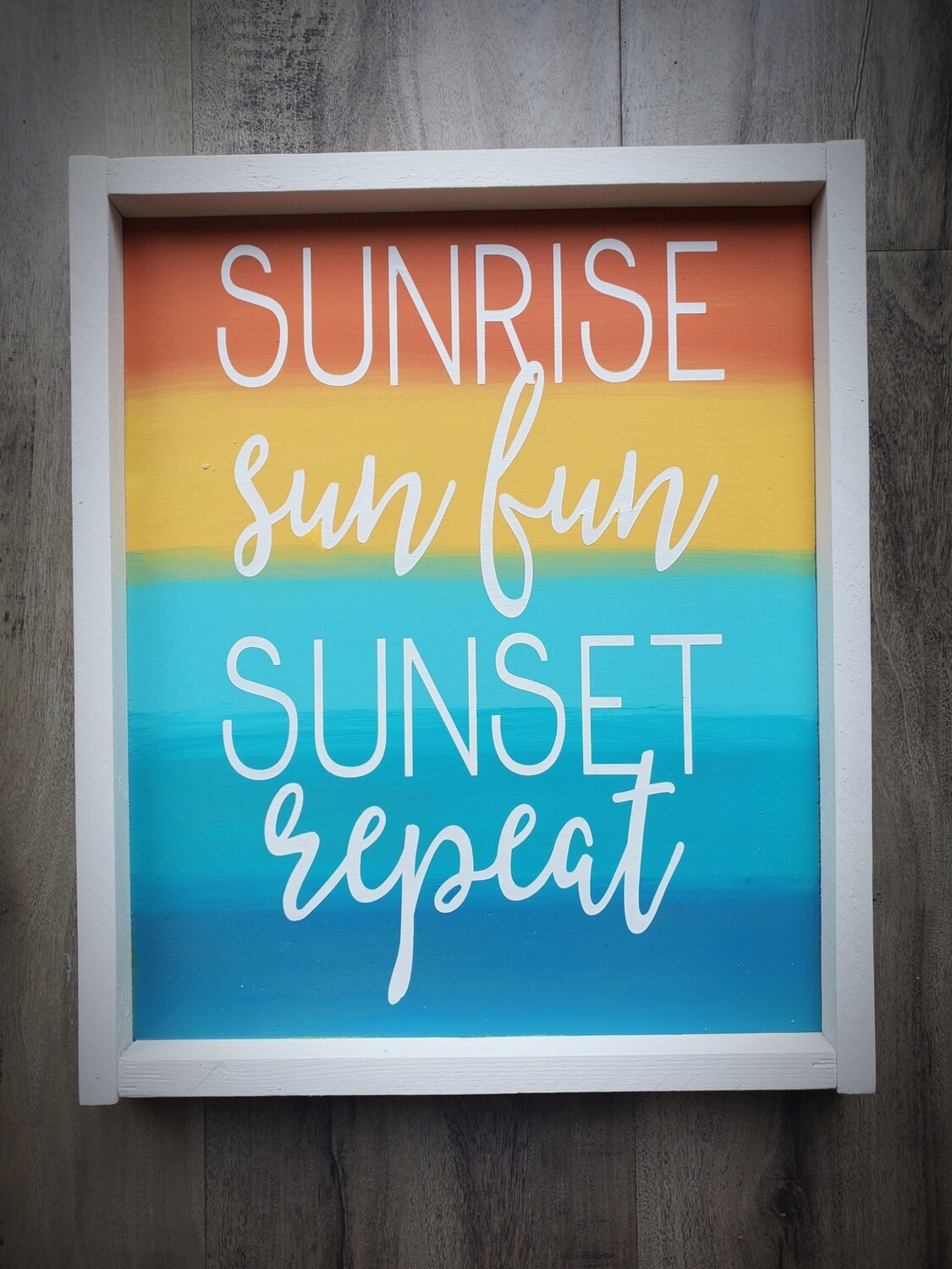 SUNRISE, SUN FUN (10 x 12&quot;)-P