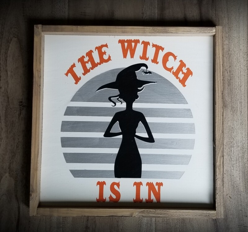 THE WITCH IS IN (12 X 12&quot;)
