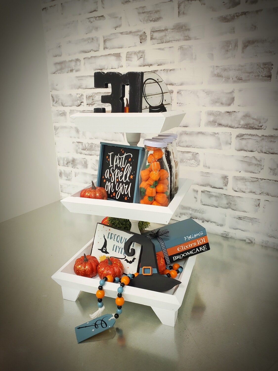 TIERED TRAY HALLOWEEN SET (7 PCS)**