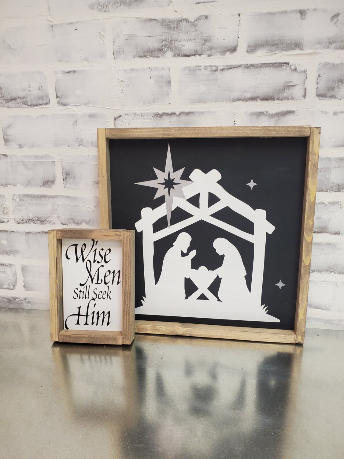 NATIVITY SET (12 X 12 &amp; 4 X 6-P)