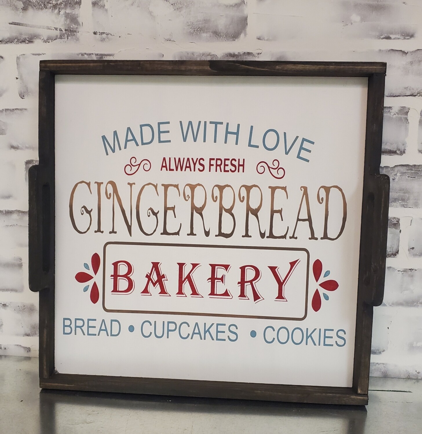 GINGERBREAD TRAY