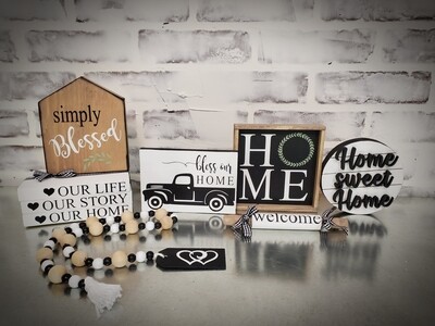 TIERED TRAY HOME SET (7 PCS)**