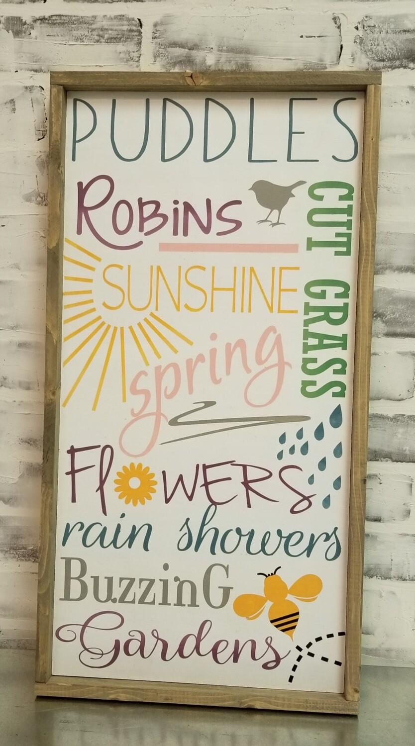 SPRING SUBWAY (12 X 24&quot;)-P