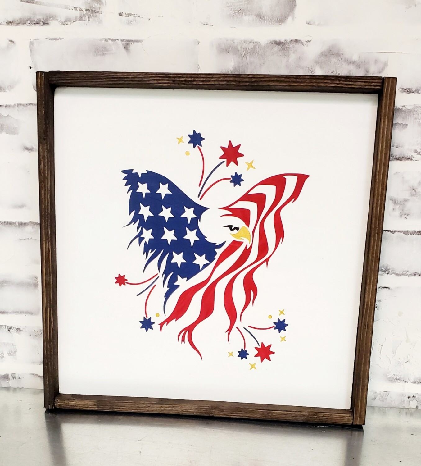 EAGLE FLAG (14 X 14&quot;)