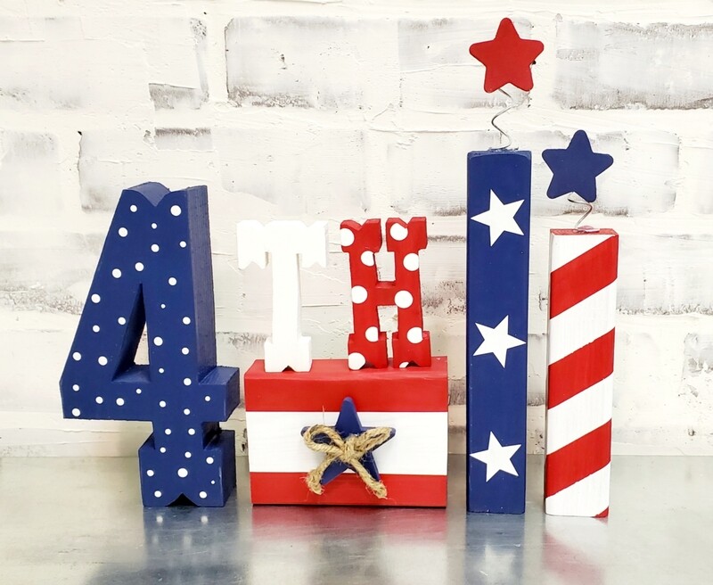 4TH FIRECRACKERS SET-**