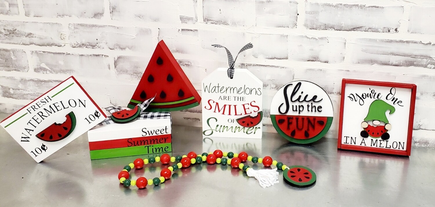 TIERED TRAY WATERMELON SET **