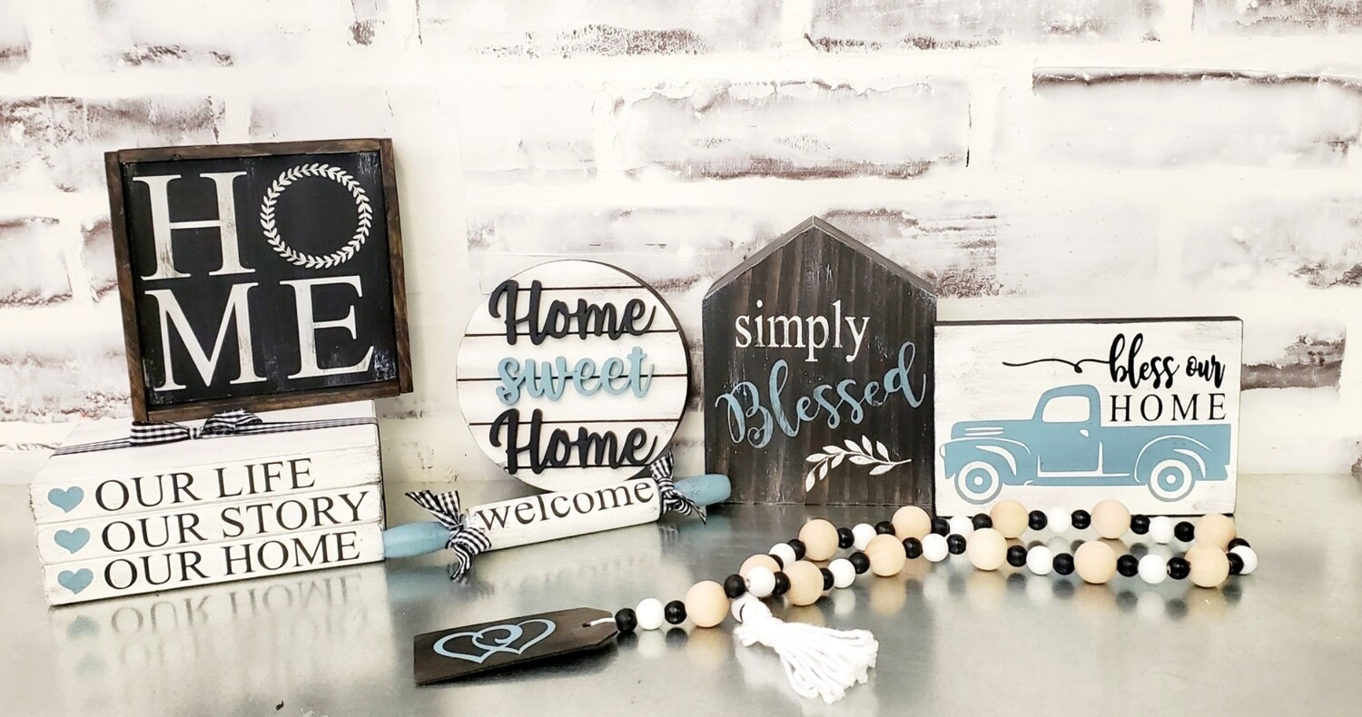 TIERED TRAY HOME SET (7 PCS)**