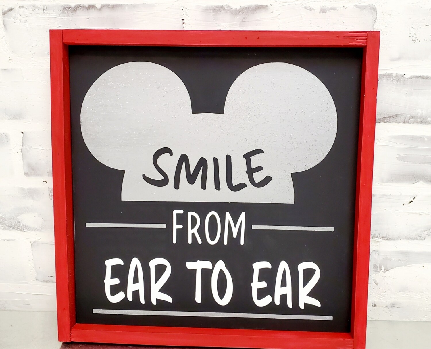 SMILE FROM EAR TO EAR (12 X 14&quot;)-P