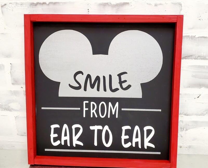 SMILE FROM EAR TO EAR (12 X 14&quot;)-P