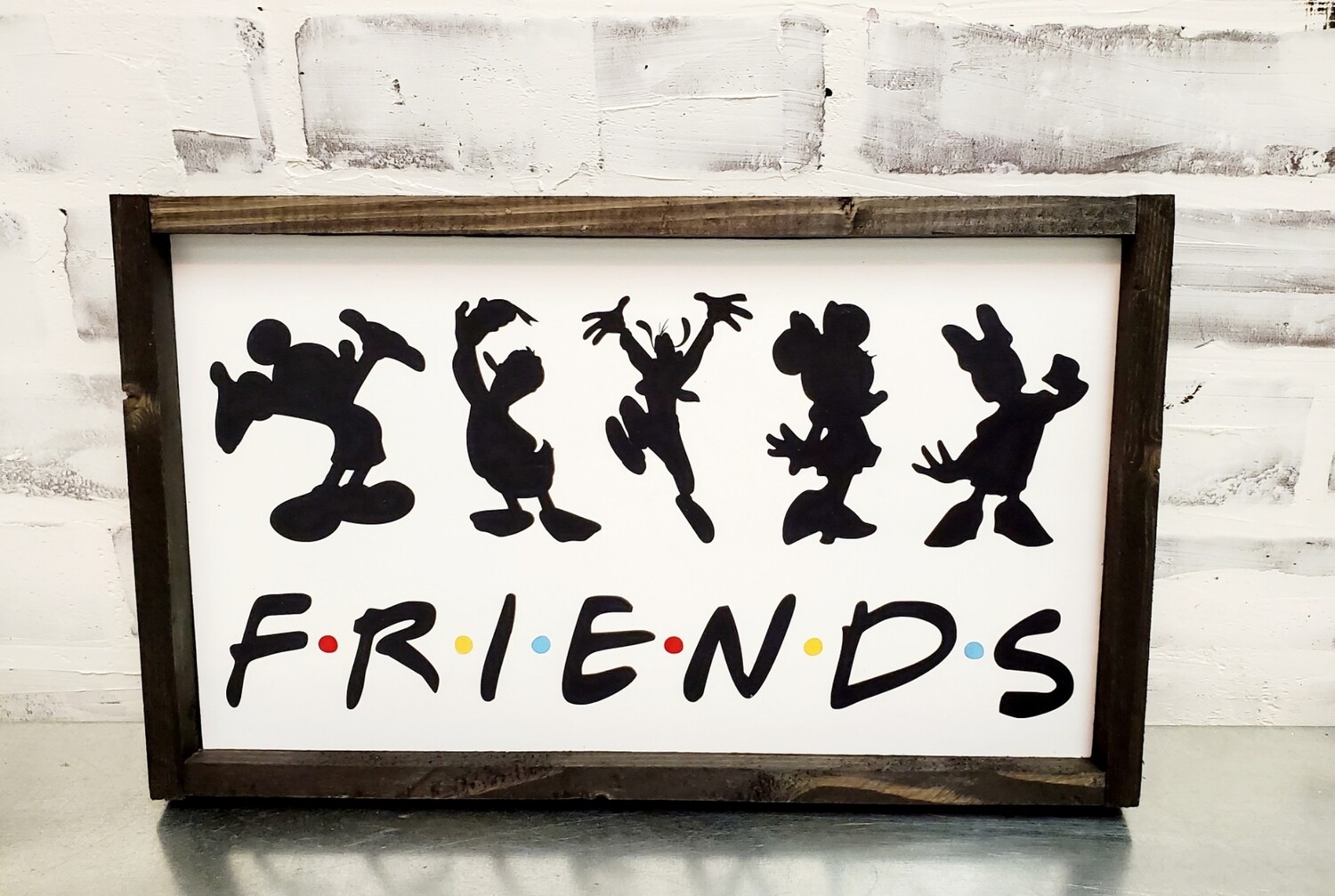 DISNEY FRIENDS (8 x 14&quot;)-L