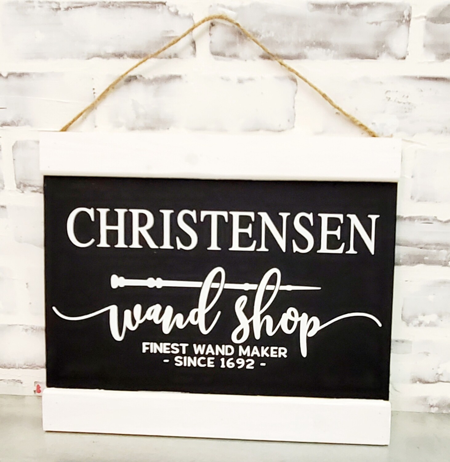 CUSTOMIZED WAND SHOP (12 X 14&quot;)-L**
