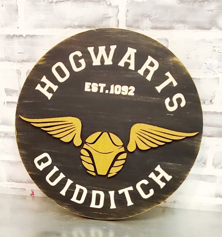 ROUND HOGWARTS QUIDDITCH (15&quot;)*