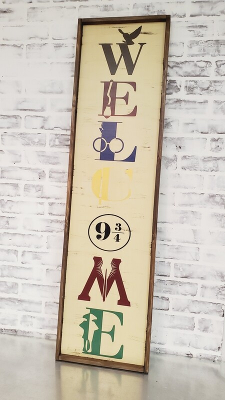 HARRY POTTER WELCOME SIGN (12 X 48&quot;)-P