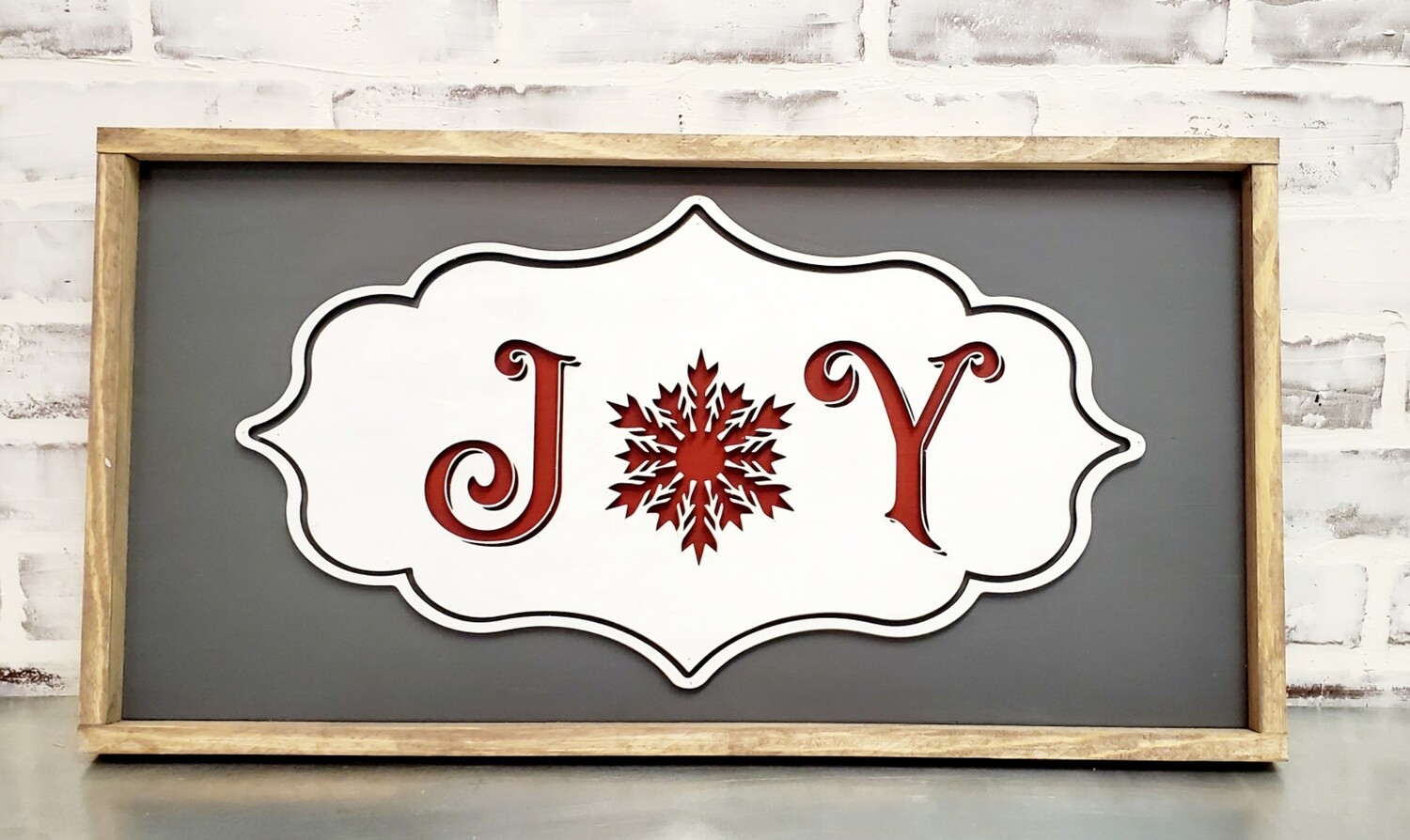 LASER JOY SIGN (12 X 24&quot;)-L*