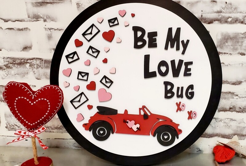 BE MY LOVE BUG CIRCLE (15") *