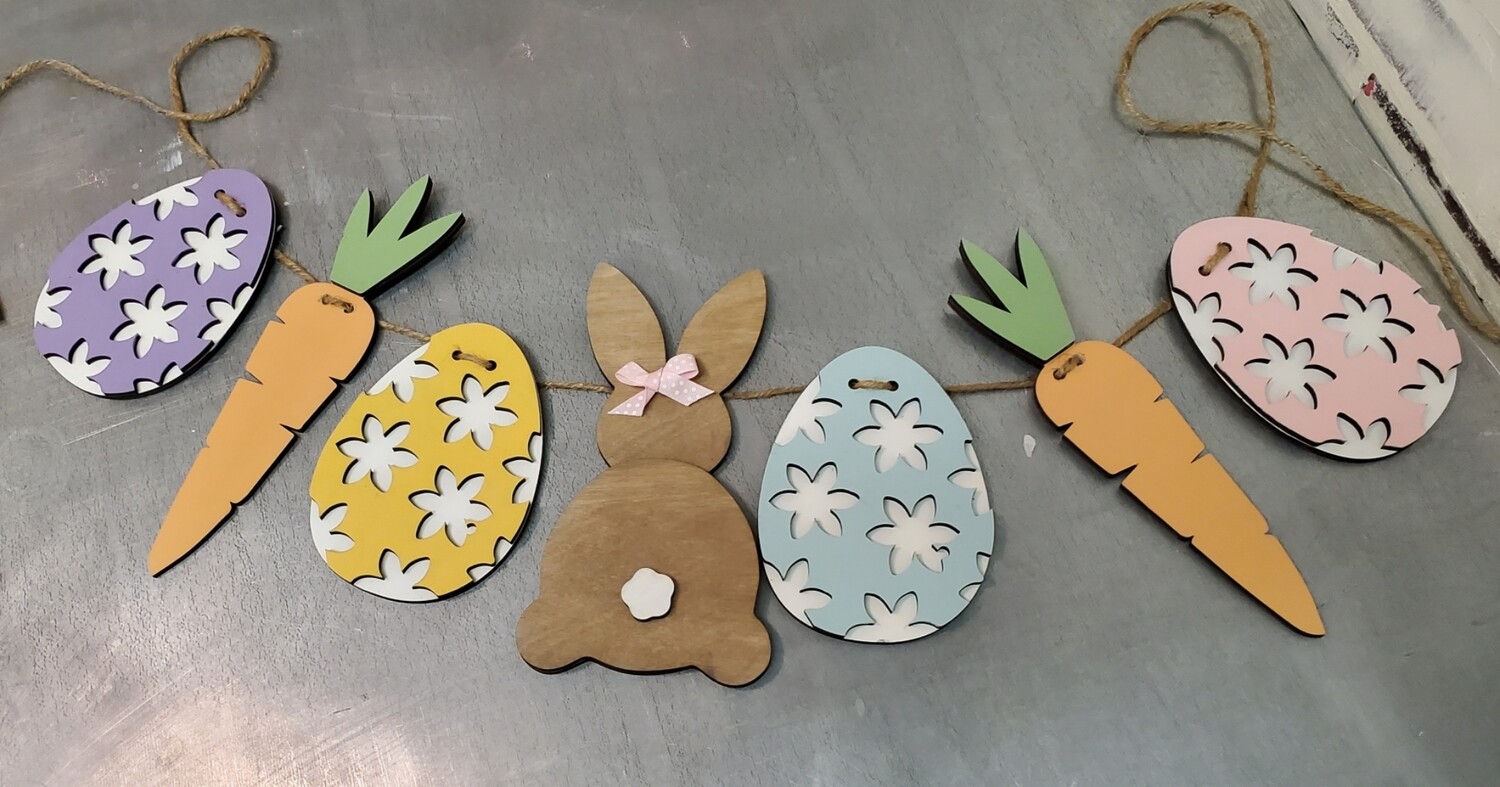 LASER EASTER BANNER **