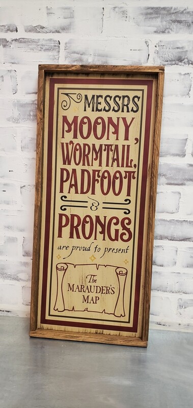 MARAUDERS MAP (10 X 24&quot;)-P
