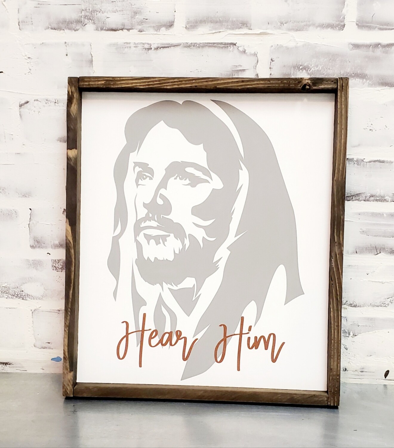 HEAR HIM SIGN (14&quot; X 18&quot; )-P *
