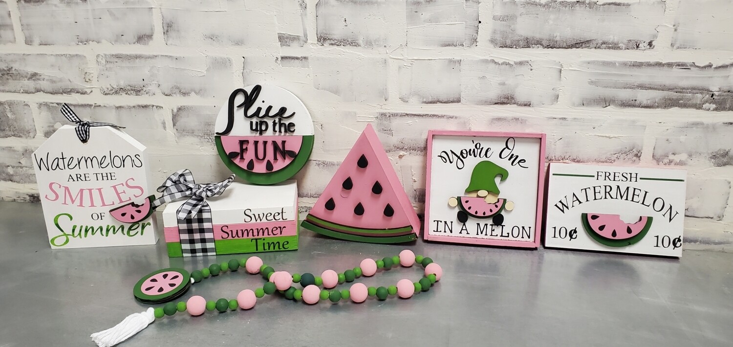 TIERED TRAY WATERMELON SET **