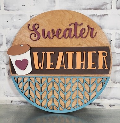 ROUND SWEATER WEATHER-*