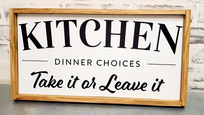 KITCHEN DINNER CHOICES (10 X 20)-L