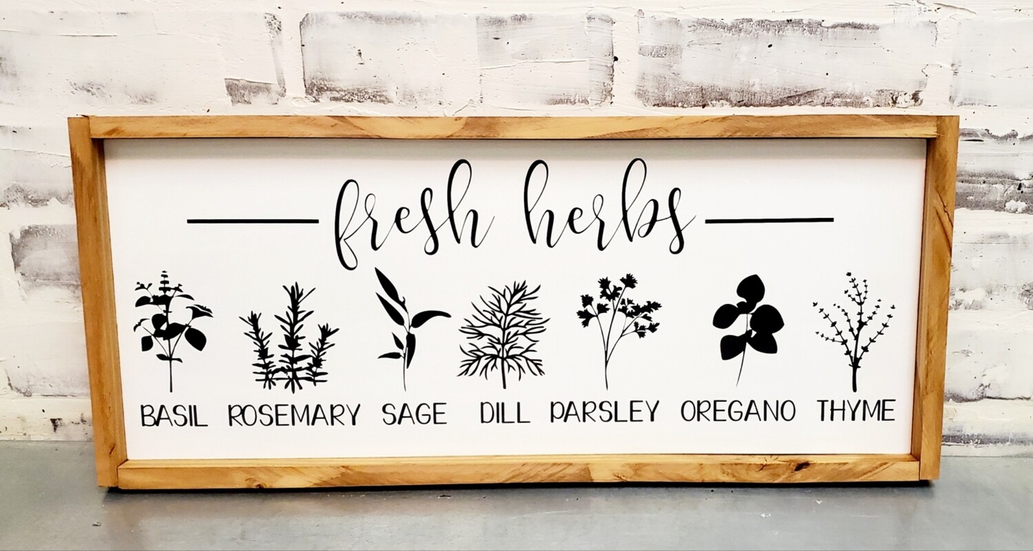 FRESH HERBS (8 x 20)-L