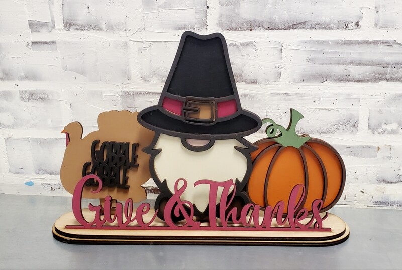 LASER THANKSGIVING GNOME*