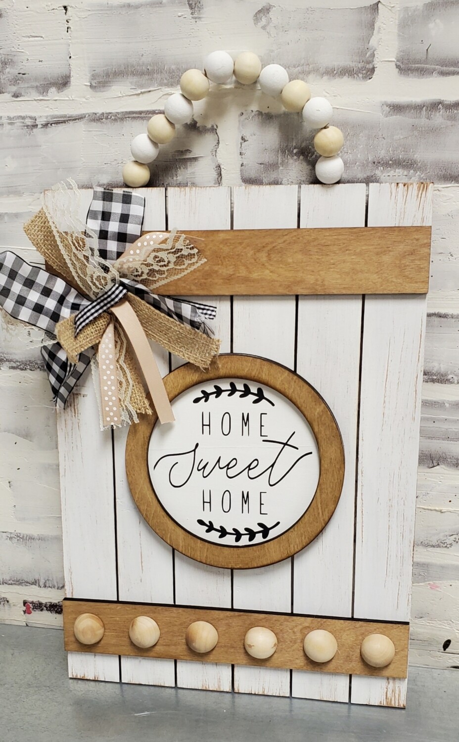 HOME SWEET HOME SHIPLAP SIGN-**