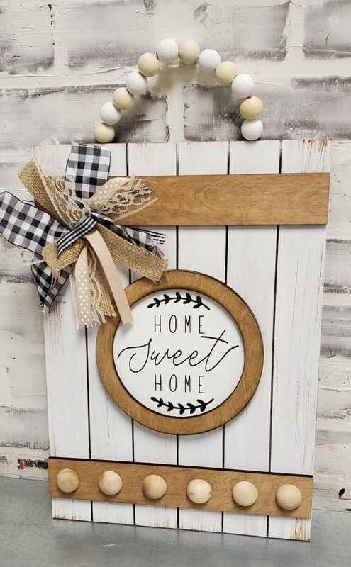 HOME SWEET HOME SHIPLAP SIGN-**