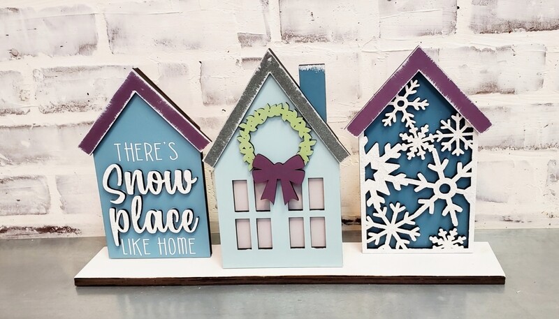 STANDING WINTER LASER HOUSES-*