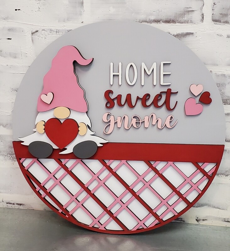 HOME SWEET GNOME CIRCLE (15")-*