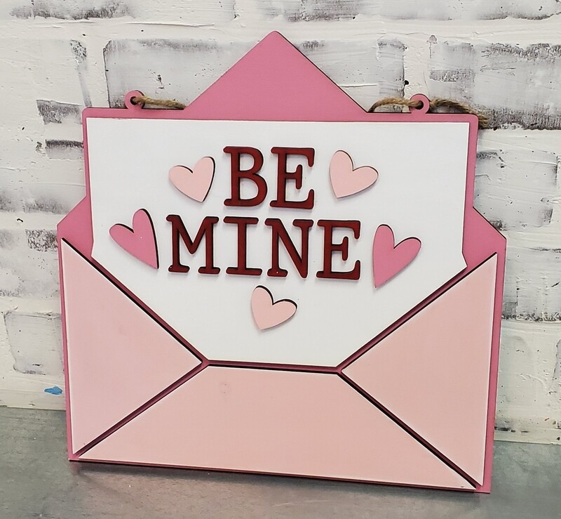 BE MINE ENVELOPE-*