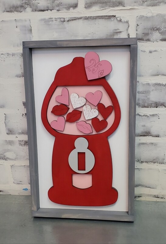 BUBBLE GUM MACHINE (8 X 14") -P*