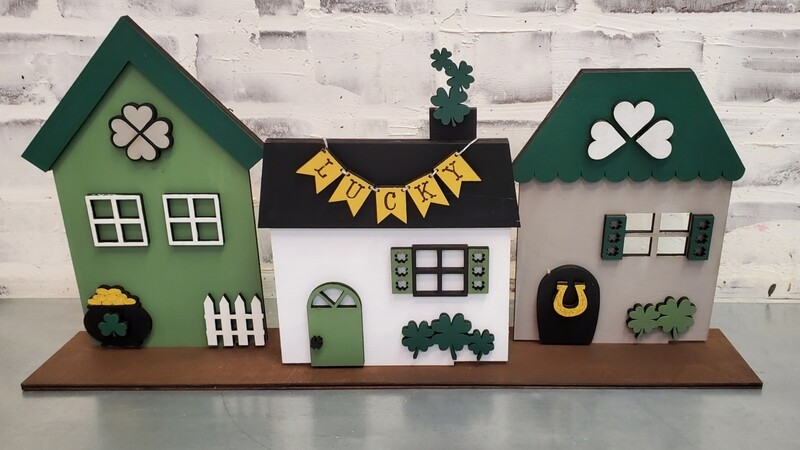 ST. PATRICK'S DAY HOUSES-**