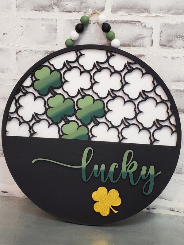 LASER LUCKY CIRCLE (15")**