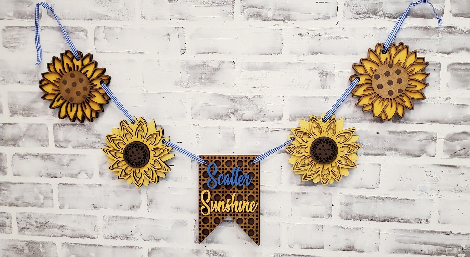 SUNFLOWER BANNER-**