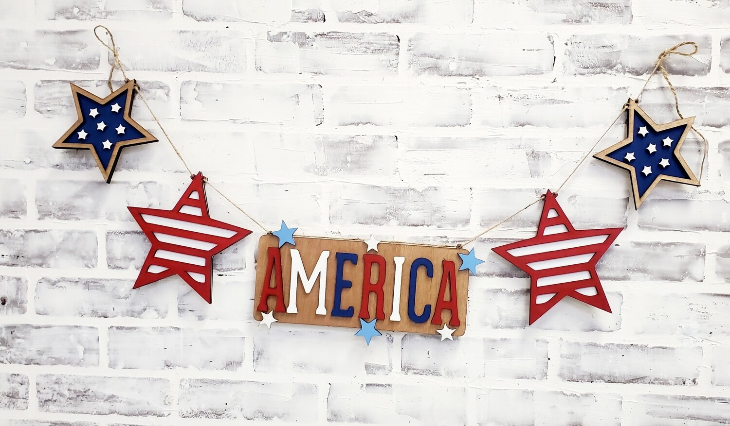 AMERICA LASER BANNER-**