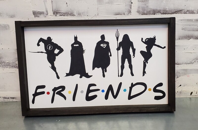 DC FRIENDS (8 X 14&quot;)-L