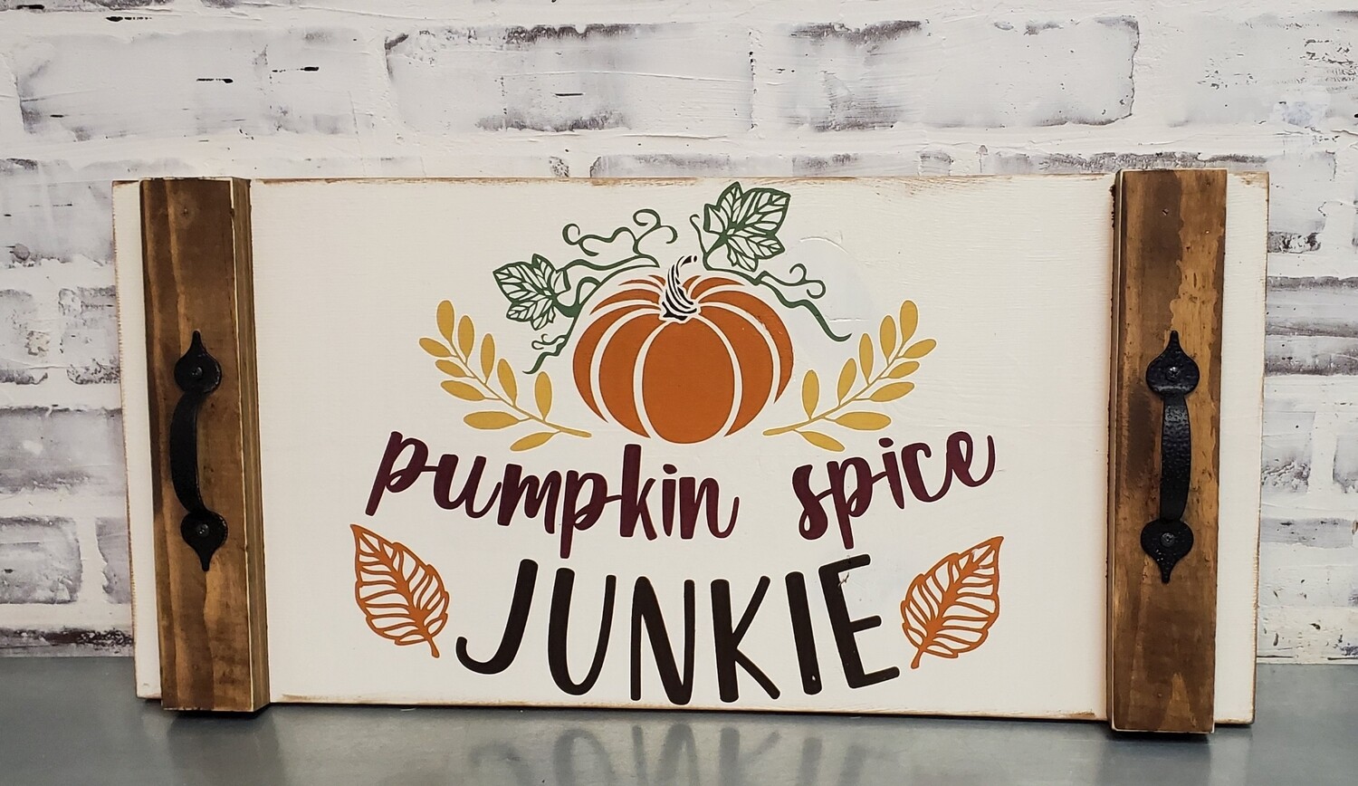 PUMPKIN SPICE JUNKIE TRAY (12 X 24&quot;)*