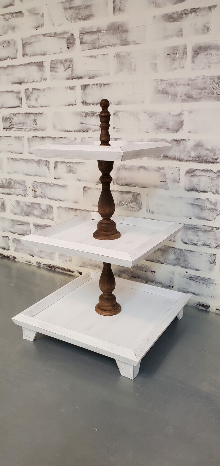3 TIERED TRAY (12, 10, 8 " trays) Accessories separately