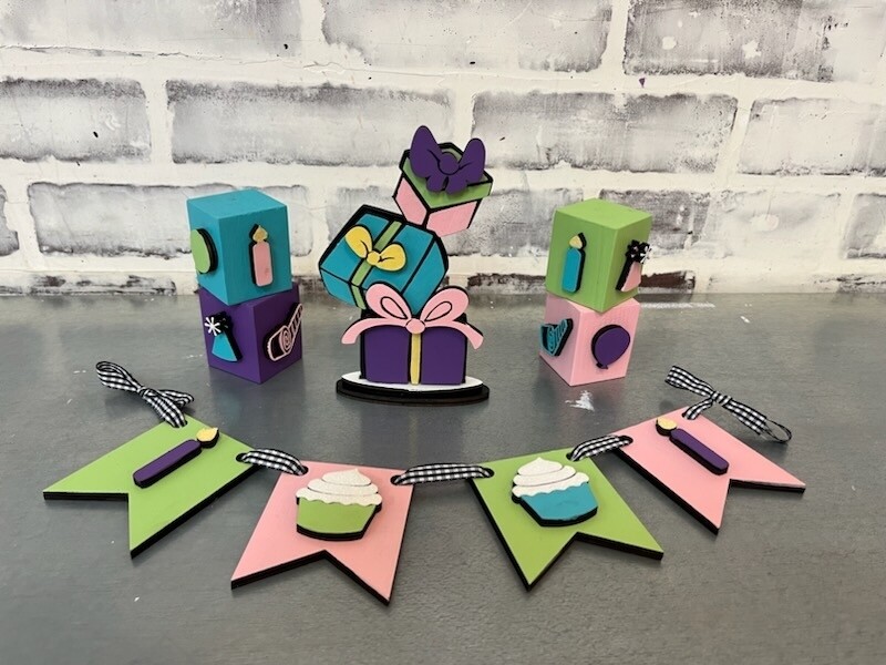 ACCESSORY ADD ON KIT-BIRTHDAY SET**