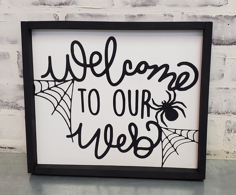 WELCOME TO OUR WEB (10 X 12&quot;)-L