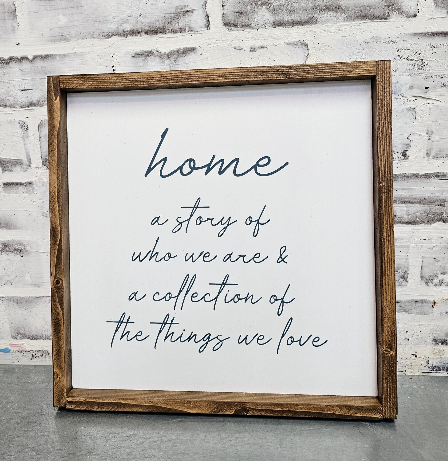 HOME DEFINITION (12 X 12&quot;)