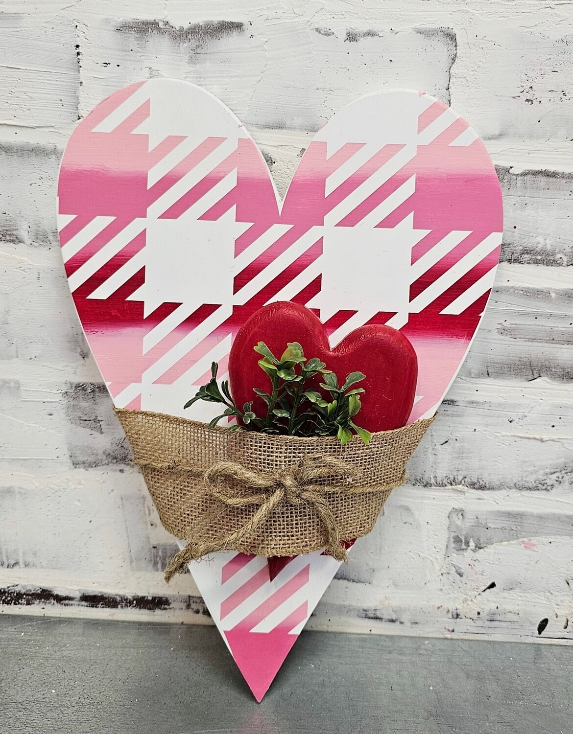 BUFFALO CHECK HEART POCKET **