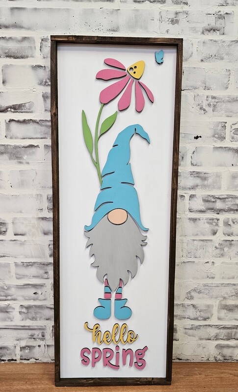 TALL SPRING GNOME (12 x 36")-P *