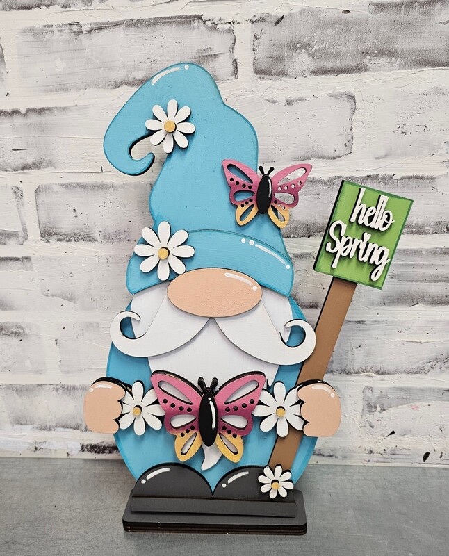 STANDING SPRING GNOME-*