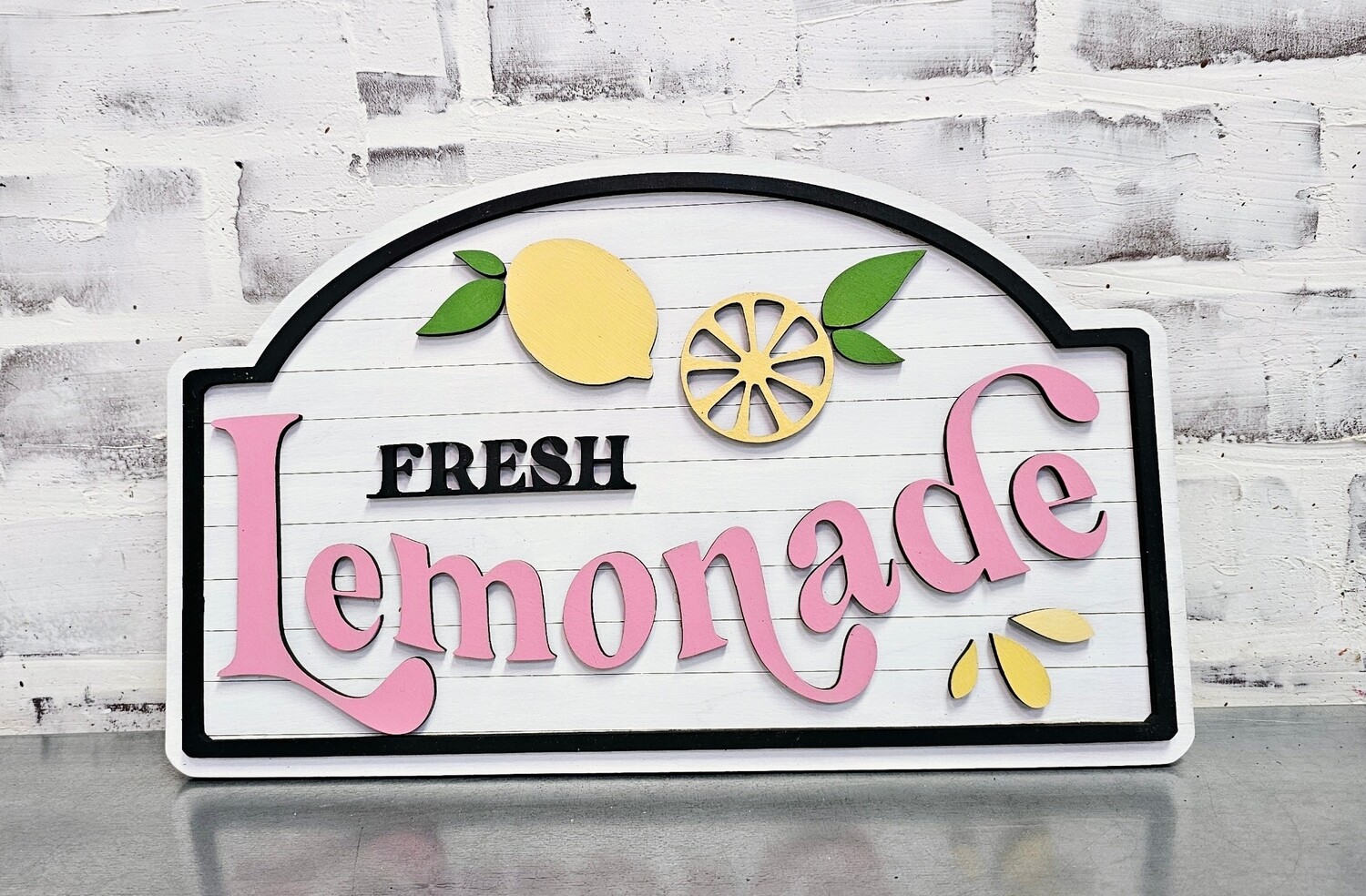 LASER LEMONADE SIGN