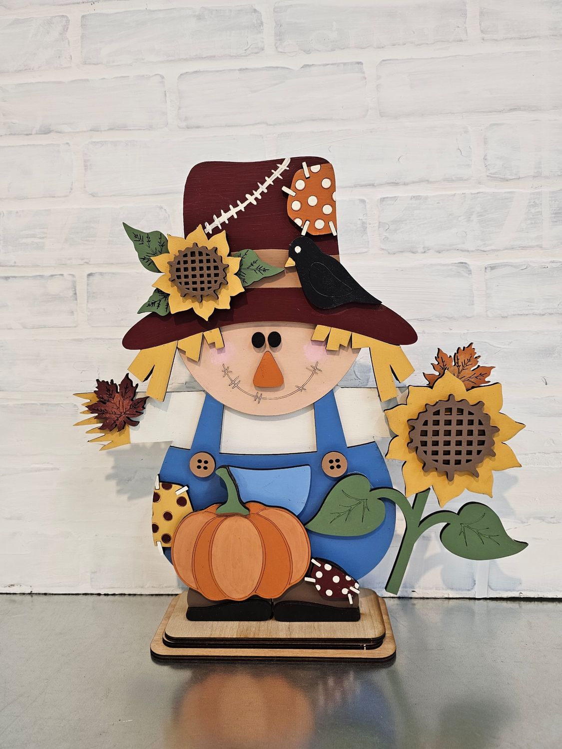 STANDING FALL SCARECROW (15&quot; tall)*