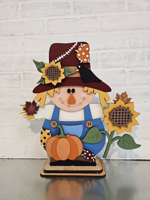 STANDING FALL SCARECROW (15&quot; tall)*