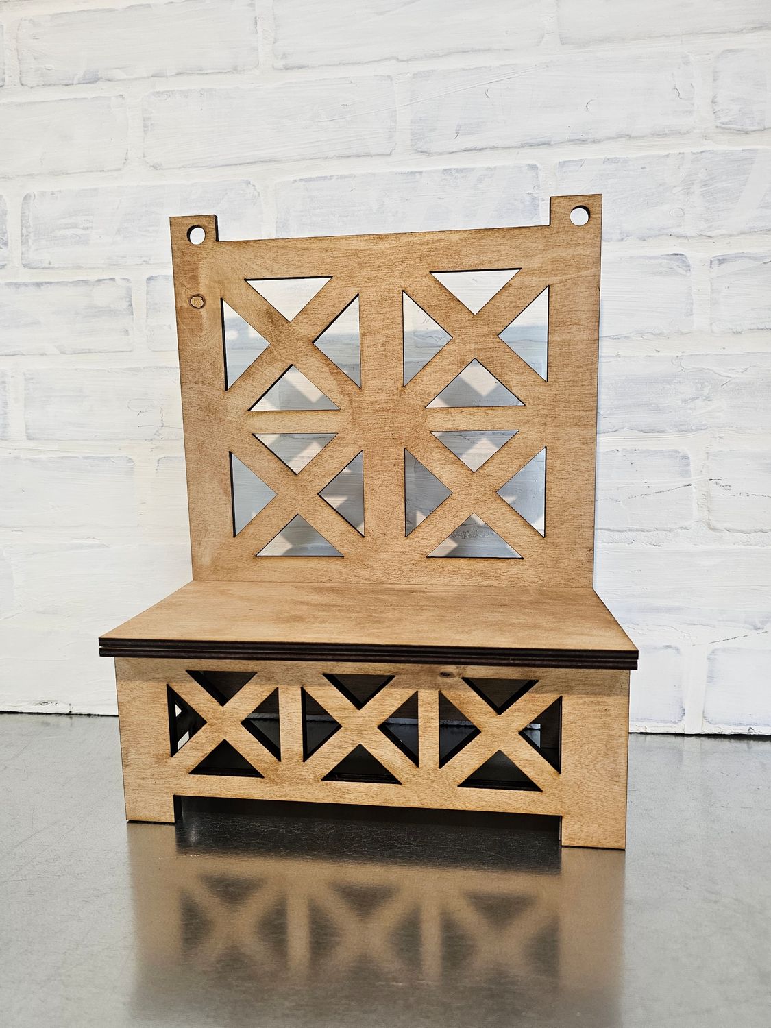 CHAIR DISPLAY with chosen SET (14" TALL)*